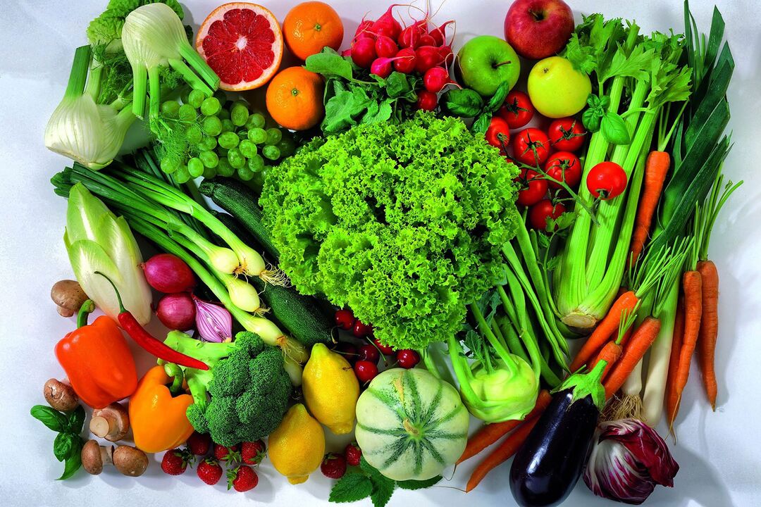 Λαχανικά και φρούτα για ισχύ